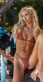 Rust Dots Miami Top