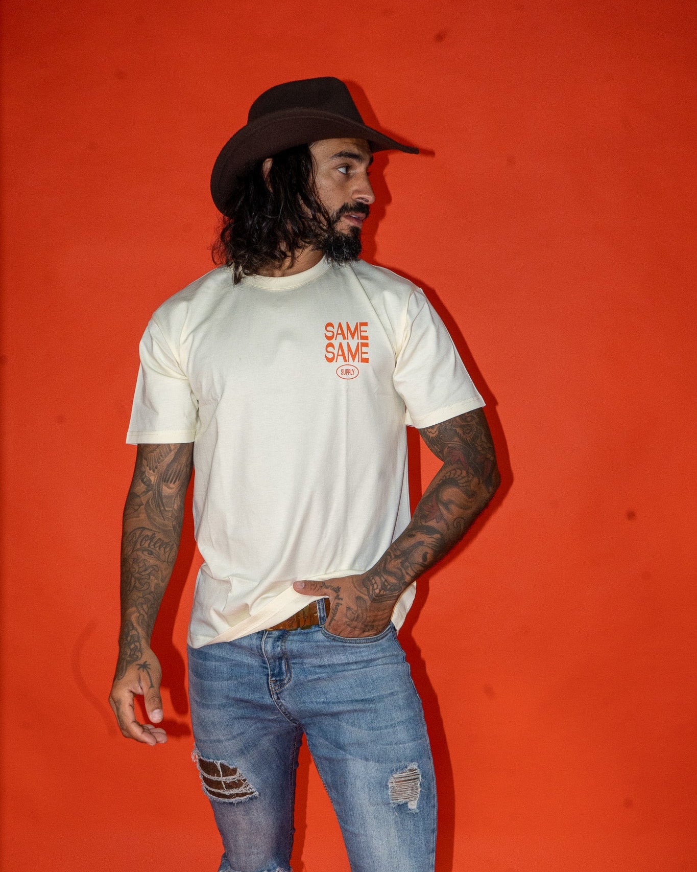 KEEP IT SIMPLE TEE - CREAM