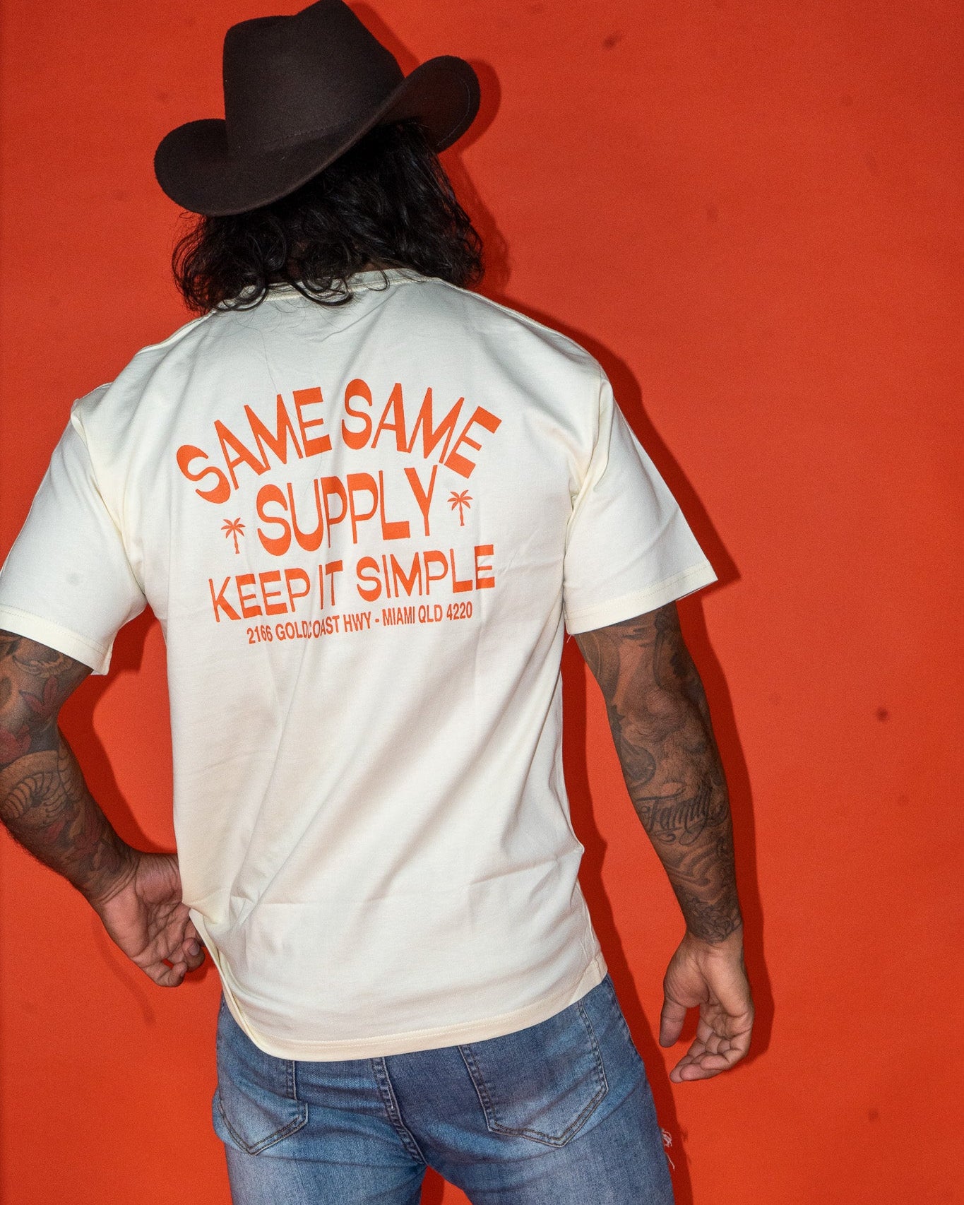 KEEP IT SIMPLE TEE - CREAM