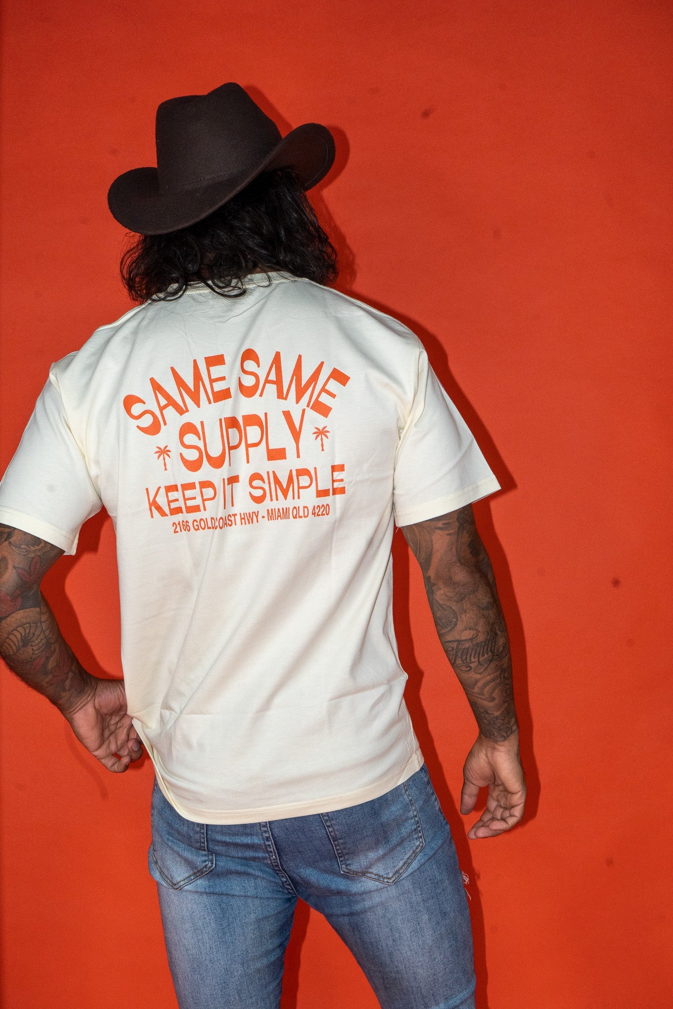 KEEP IT SIMPLE TEE - CREAM