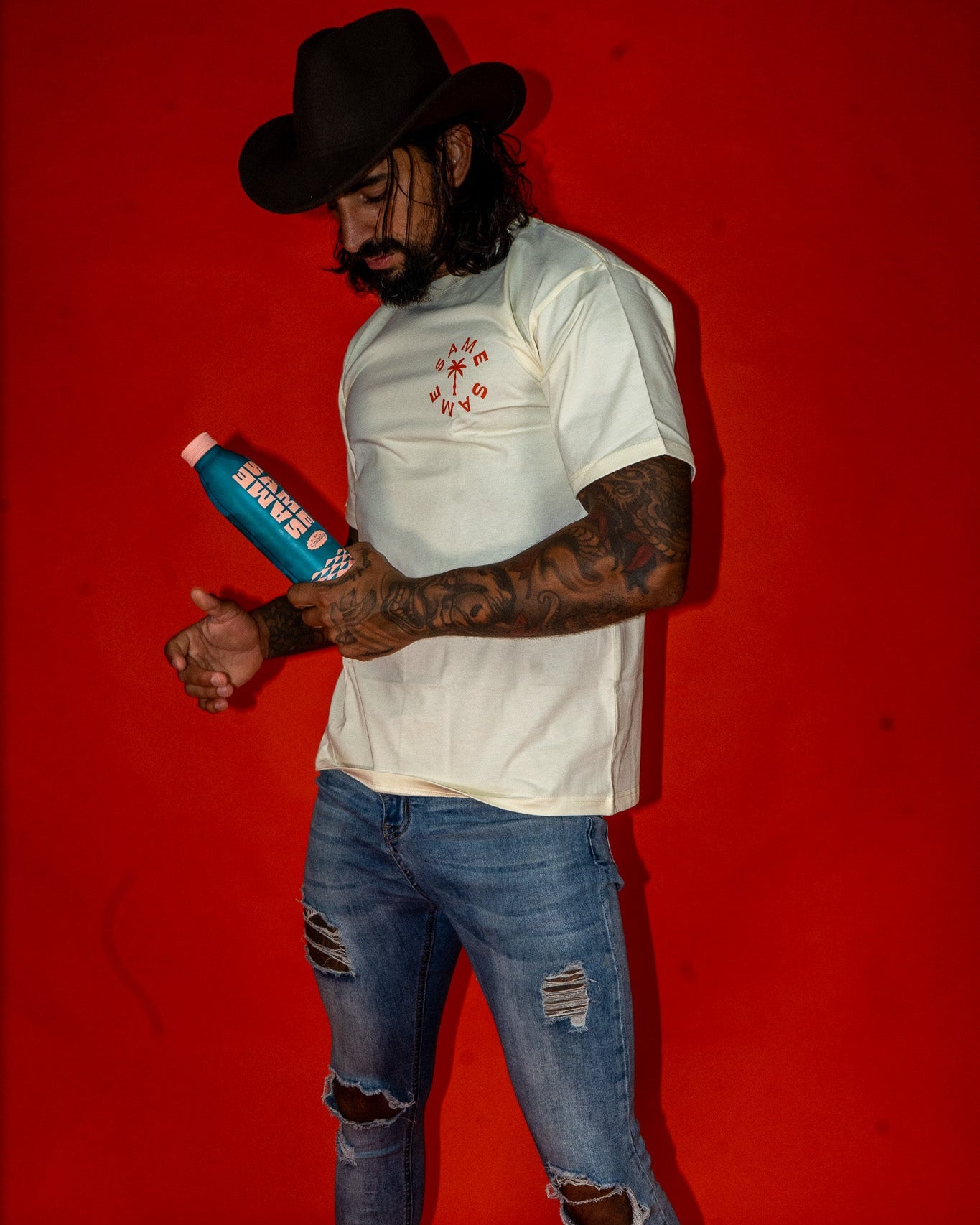 THE SHOP TEE - CREAM