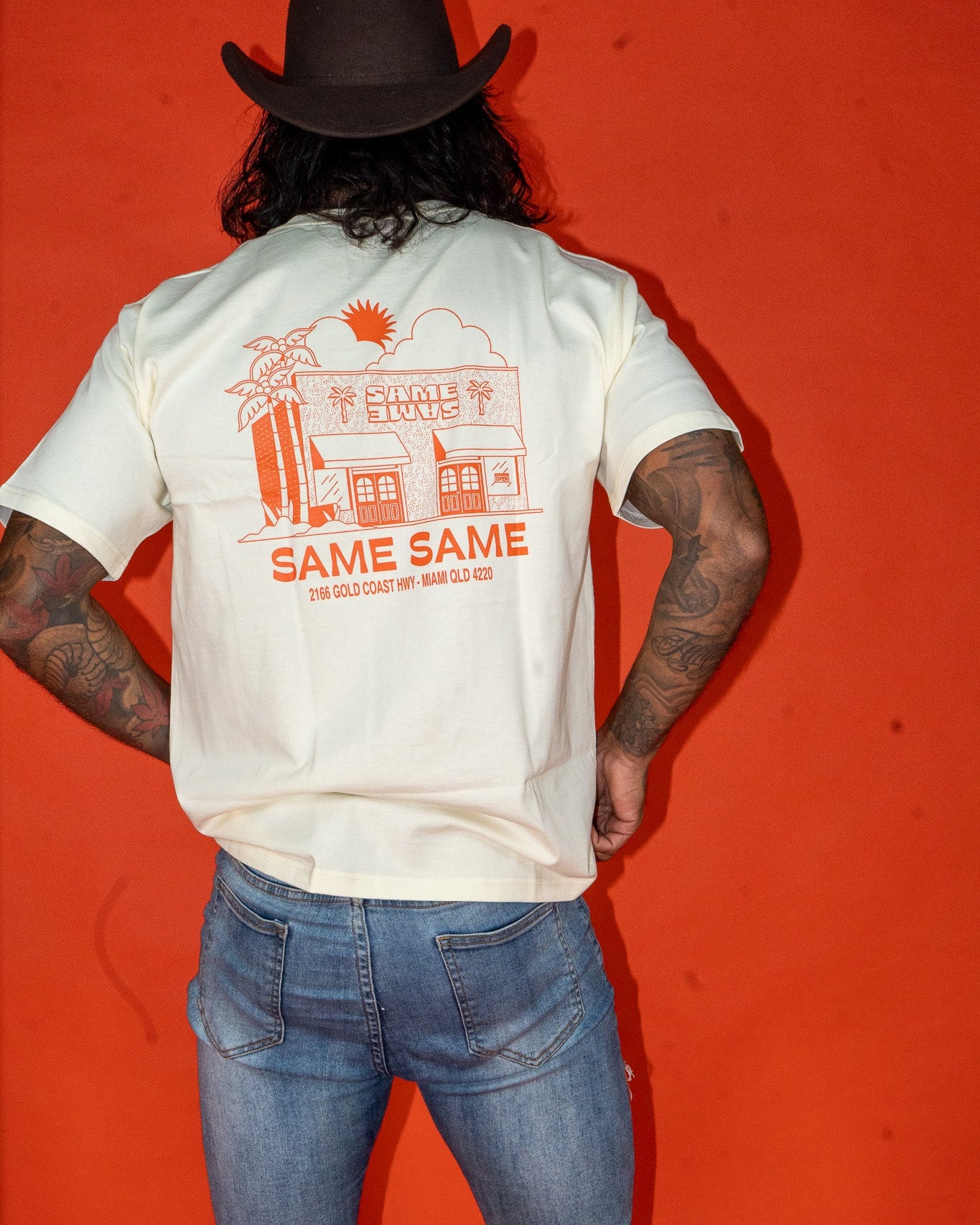 THE SHOP TEE - CREAM